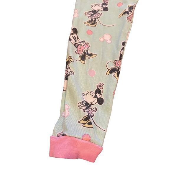 Disney‎ Minnie Mouse Short Sleeve & Pants Set of 2 Toddler Girl Pajama Sets - Picture 10 of 16